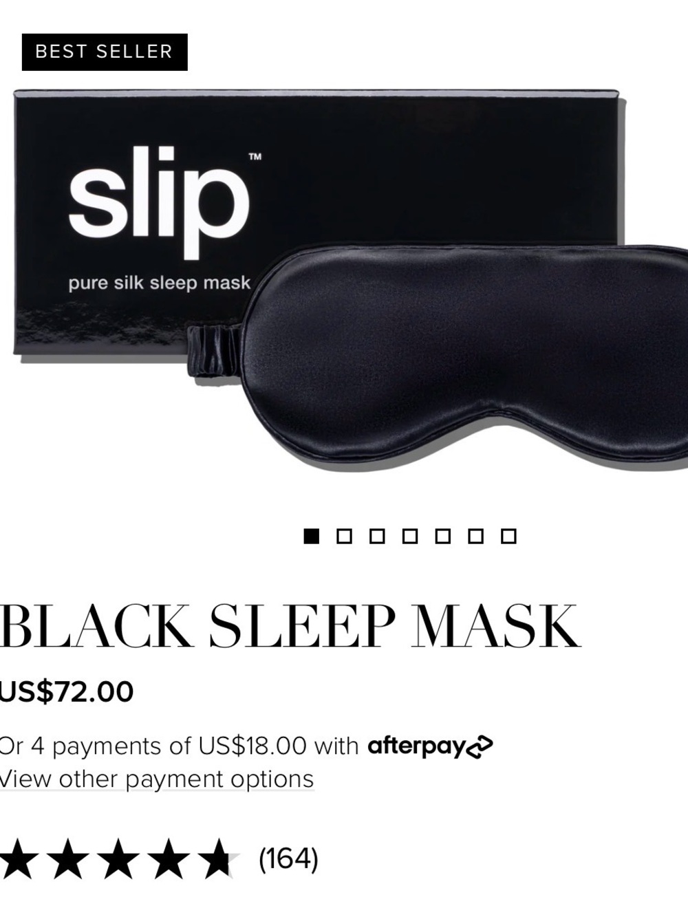 NWT Slip Silk Sleepmask! Unopened!!!